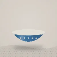 Blue Pottery Decorative Wall Plate — styled