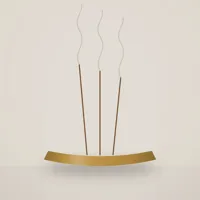Brass Lotus Incense Holder