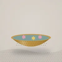 Brass Urli Floating Bowl — styled