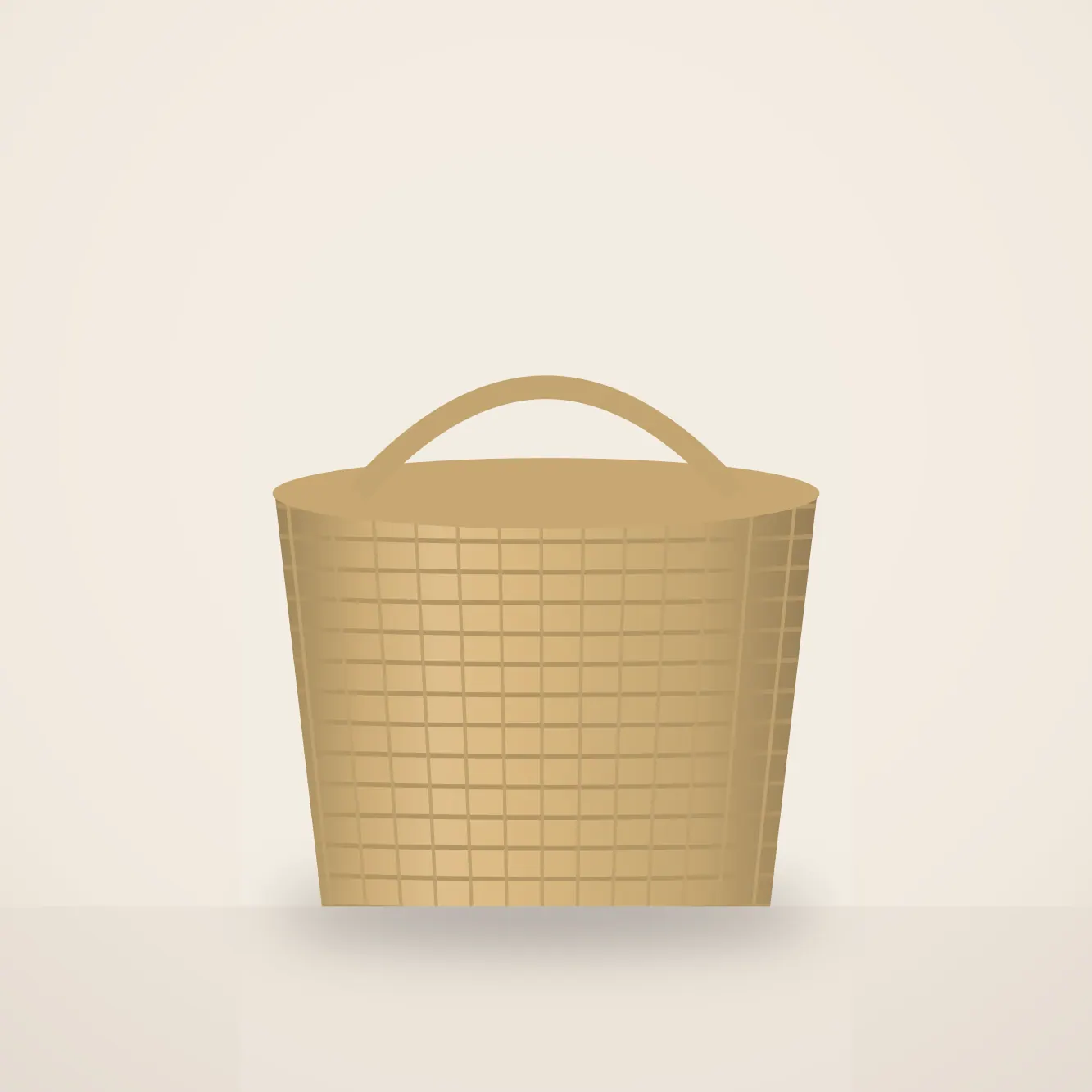 Cane Fruit & Bread Basket
