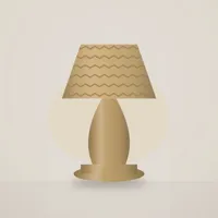 Woven Cane Lamp