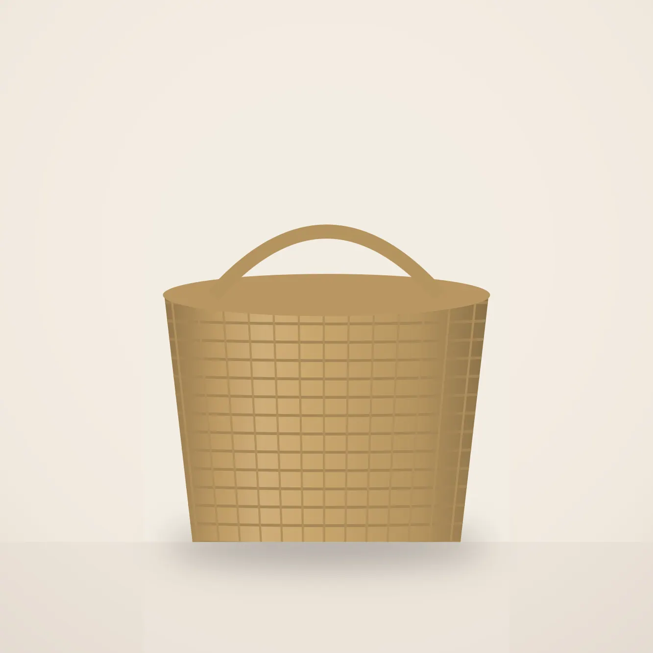 Assam Cane Planter Basket