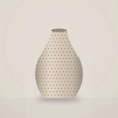 Khurja Ceramic Bud Vases (Set of 3)