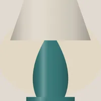 Glazed Ceramic Table Lamp — detail
