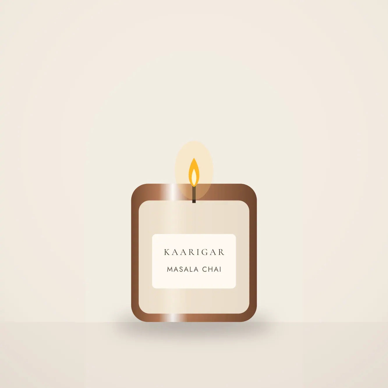 Masala Chai Tin Candle