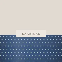 Indigo Dabu Print Bedsheet Set