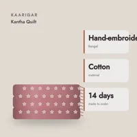 Bengal Kantha Quilt — craft and material