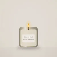 Mogra & Sandalwood Soy Candle