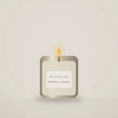 Mogra & Sandalwood Soy Candle