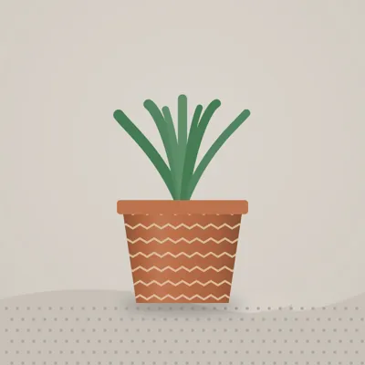 Molela Terracotta Planter — styled
