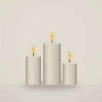 Unscented Pillar Candles (Set of 3)