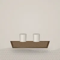 Sheesham Wood Serving Tray — styled
