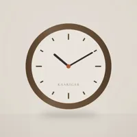 Sheesham Wood Wall Clock