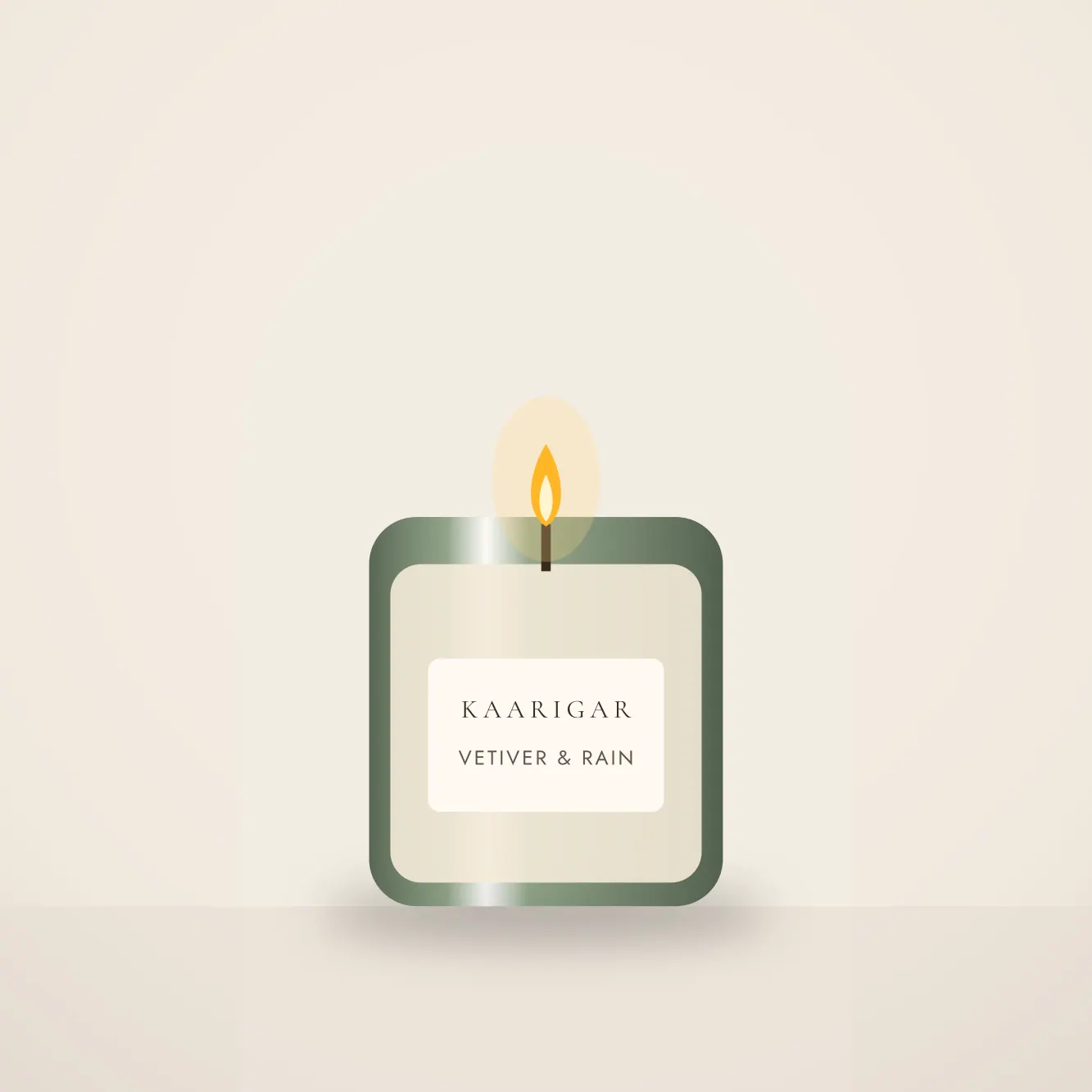 Vetiver & Rain Soy Candle