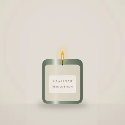 Vetiver & Rain Soy Candle